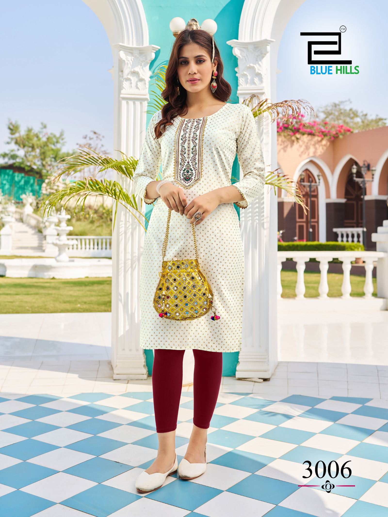 City Light Vol 3 By Blue Hills Rayon Foil Printed Plus Size Kurti Wholesale Price In Surat